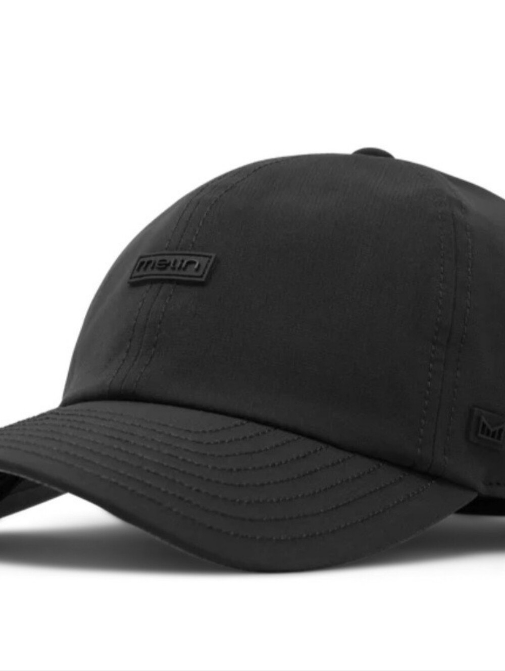Melin The Legend Hydro Performance Dad Hat Black Classic Fit